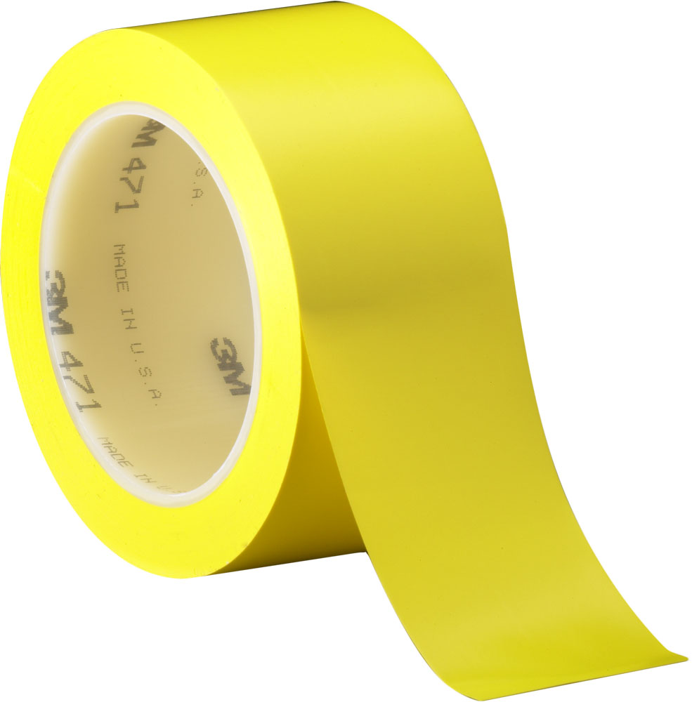 3M 471 vinylová páska na podlahu žltá